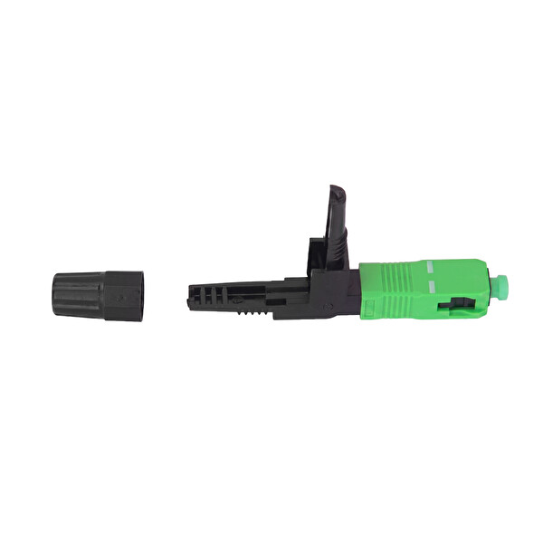 Alfafonet SC/APC Fiber Optik Fast Connector 1 Paket 10 Adet