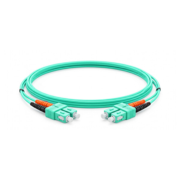 Alfafonet SC/PC-SC/PC Multimode OM3 Dupleks 2 Metre Fiber Patch Cord