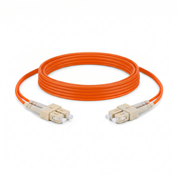 Alfafonet SC/PC-SC/PC Multimode OM2 Dupleks 5 Metre Fiber Patch Cord