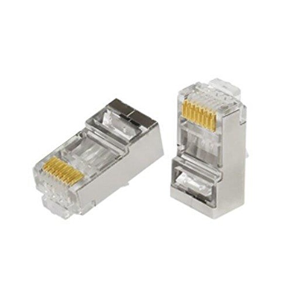 Frisby FNW-RJ4522N RJ45 FTP CAT6 Metal Konnektör 100'lü Paket