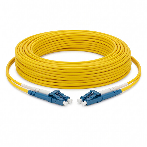 Alfafonet LC/UPC-LC/UPC Singlemode Dupleks 10 Metre Fiber Patch Cord