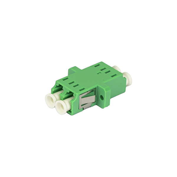 Alfafonet LC/APC Dubleks Singlemode Fiber Optik Adaptör 1 Paket - 25 Adet