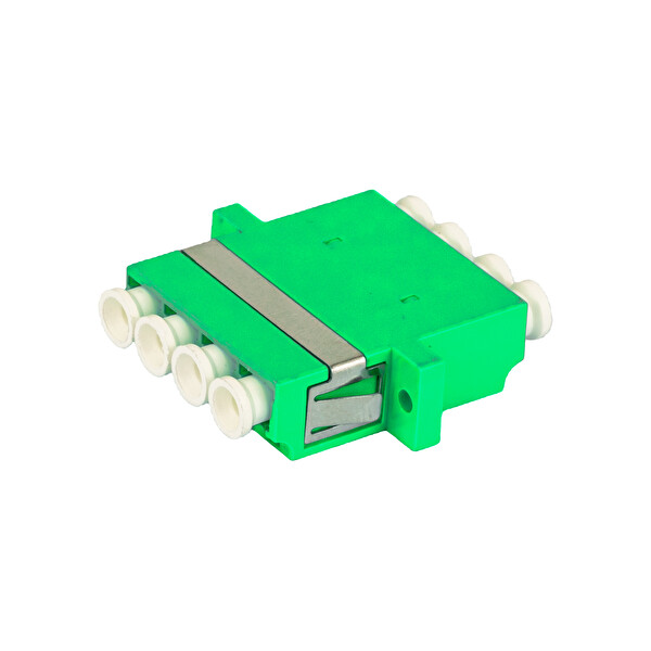 Alfafonet LC/APC Quad Singlemode Fiber Optik Adaptör 1 Paket - 25 Adet