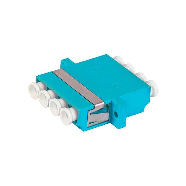 Alfafonet LC/PC Quad Multimode OM3 Fiber Optik Adaptör 1 Paket - 25 Adet