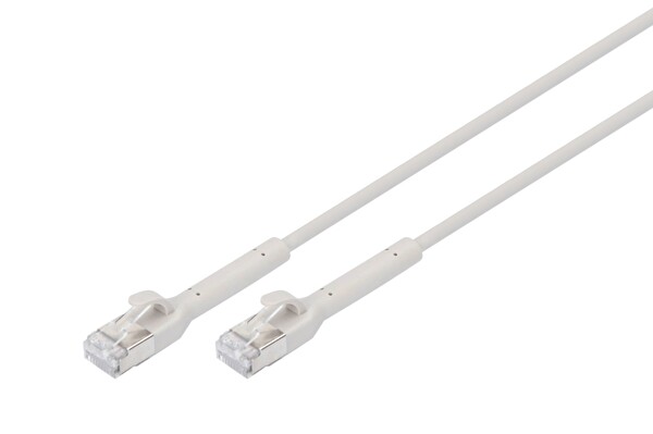 Digitus CAT 6A F-FTP 2 M Gri AWG Bükülebilir Patch Kablo 32/7