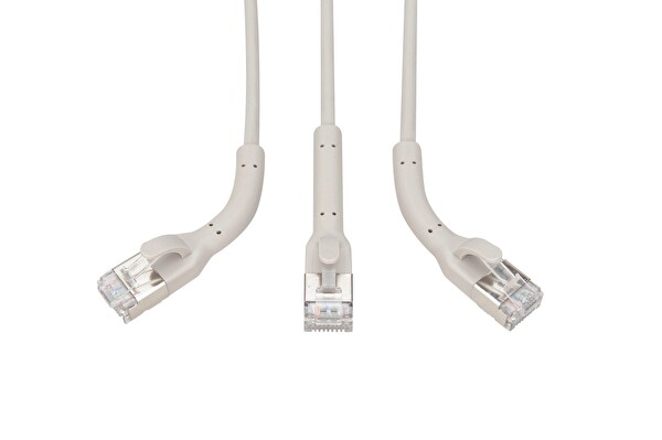 Digitus CAT 6A F-FTP 2 M Gri AWG Bükülebilir Patch Kablo 32/7