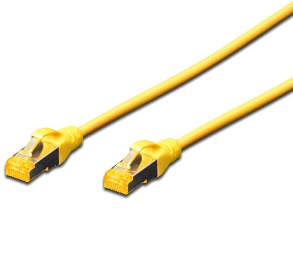 Digitus Zırhlı Patch Kablo Cat6A Sarı 0.25 M