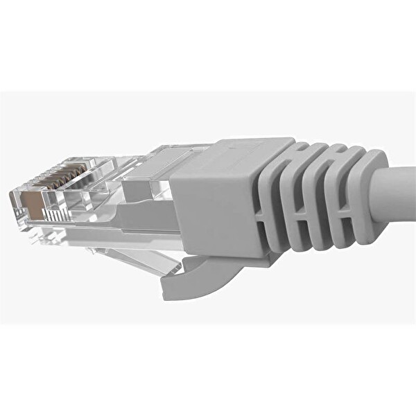 Inca ICAT6-01TG 1 M 24AWG Cat6 UTP Patch Kablo Gri