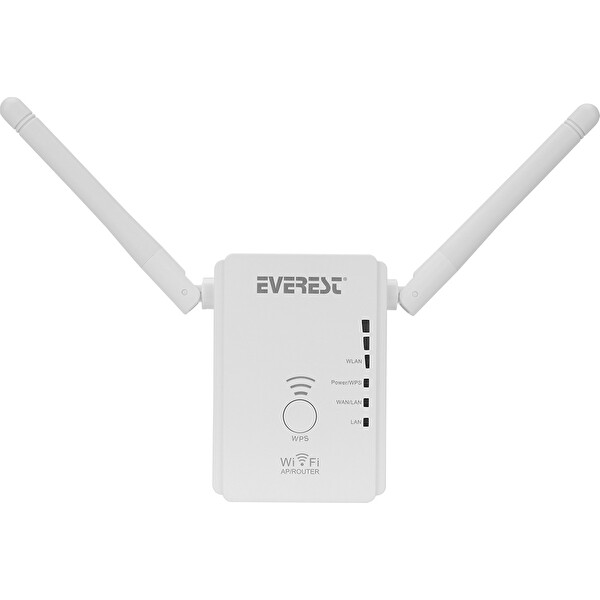 Everest EWR-N501 300Mbps 2.4GHz 1xWAN-1xLAN-WPS Router-AP-Repeater Wifi Menzil Genişletici