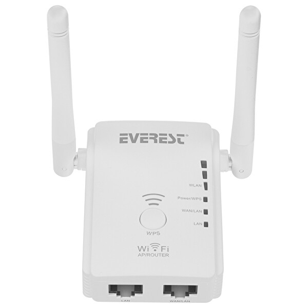 Everest EWR-N501 300Mbps 2.4GHz 1xWAN-1xLAN-WPS Router-AP-Repeater Wifi Menzil Genişletici