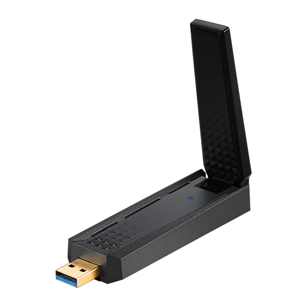 MSI AXE5400 5400 Mbps 2.4GHz/5GHz/6GHz WiFi 6E USB Adaptör