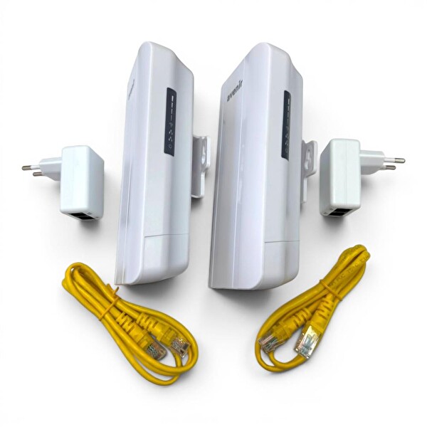 Avenir AV-BR500 2.4G Dijital Kablosuz İnternet Aktarıcı - 2 Adet Takım Set