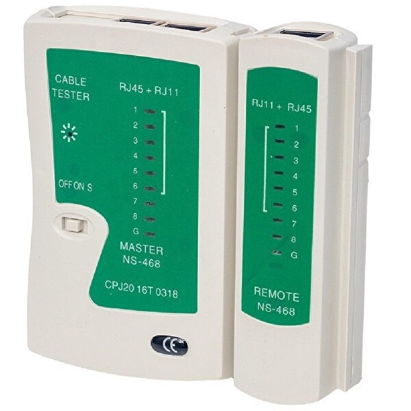 Electroon HT0204 Yeni Nesil 4'ü 1 Arada Network Kablolama ve Test Seti