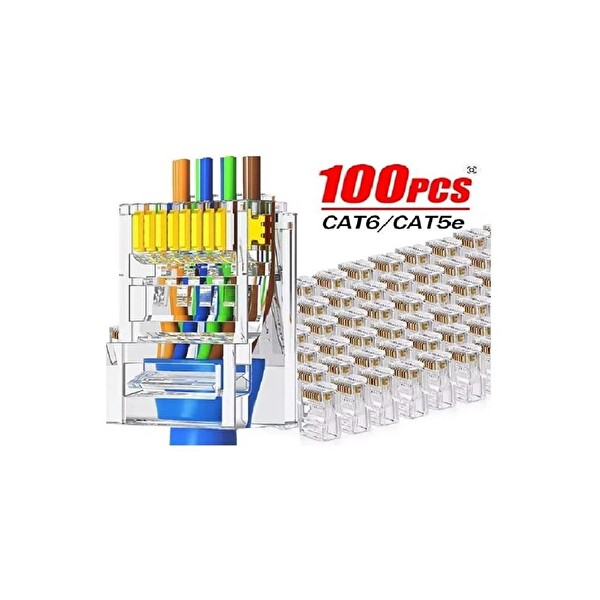 Electroon HT0204 Yeni Nesil 4'ü 1 Arada Network Kablolama ve Test Seti