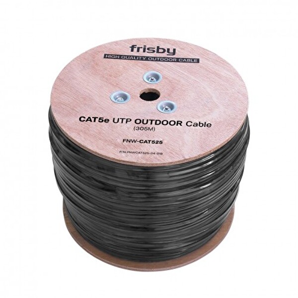Frisby FNW-CAT525 CAT5 Dış Ortam Kablosu 305 Metre