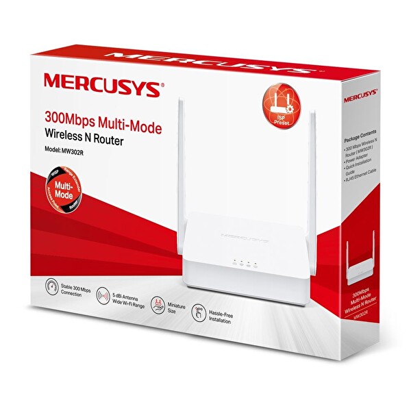 TP-Link Mercusys 300Mbps MW302R 3 Port Accsess Point Router