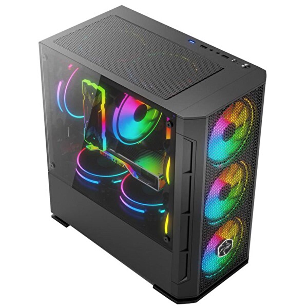 Zeiron APX80 Ryzen 5 3600 16 GB RAM 240 GB SSD 1 TB HDD FreeDOS Gaming Masaüstü Bilgisayar