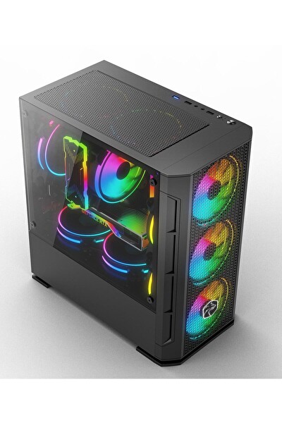 Zeiron BS12 Intel Core i5-12400F 16 GB DDR4 RAM 512 GB M.2 SSD 8 GB RX580 FreeDOS Masaüstü Oyun Bilgisayarı