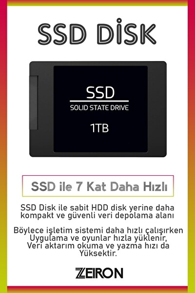Zeiron SP23 Ryzen 5 3600 23.8 16 GB RAM 1 TB SSD 4 GB RX 550 165 Hz Curved FreeDOS Masaüstü Oyun Bilgisayarı 2