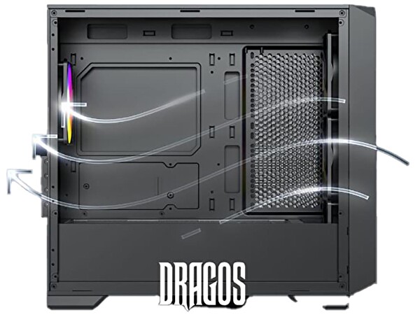 GamingPlus AGSX43 Ryzen 5 5600 16 GB DDR4 RAM 512 GB NVMe SSD MSI 8 GB RTX 4060 FreeDOS Masaüstü Oyun Bilgisayarı