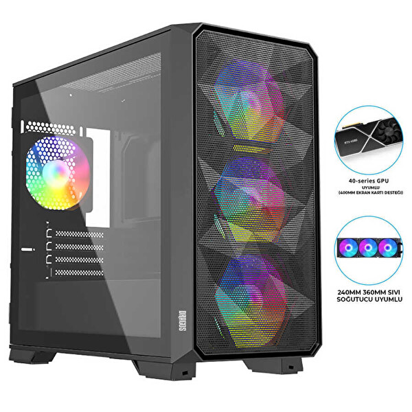Turbox Tx5072 Intel Core i5 11400F 23.6