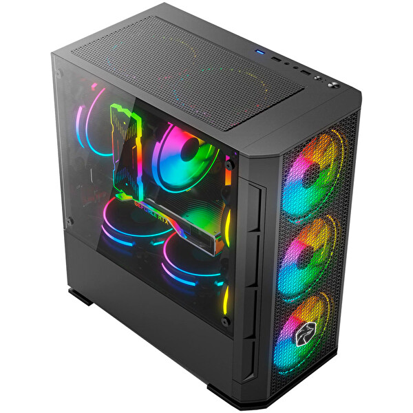 Zeiron RTX75 Intel Core i5-12400F 16 GB RAM 512 GB M.2 Nvme SSD 8 GB RTX3050 FreeDOS Masaüstü Oyun Bilgisayarı