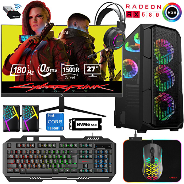 Xaser XSR528 Intel Core i5 12400F 27