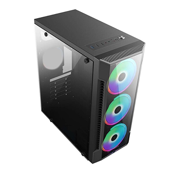 Xaser Xsr244 i7 3770 16GB RAM 512GB SSD 4GB RX550 Ekran Kartı FreeDOS Masaüstü Oyun Bilgisayarı 2
