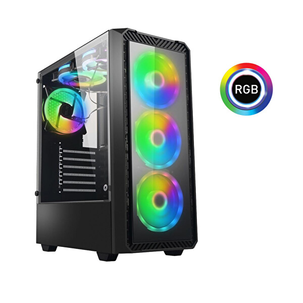 Xaser Xsr772 i7 3770 16GB RAM 256GB SSD 4GB RX550 FreeDOS Masaüstü Oyun Bilgisayarı