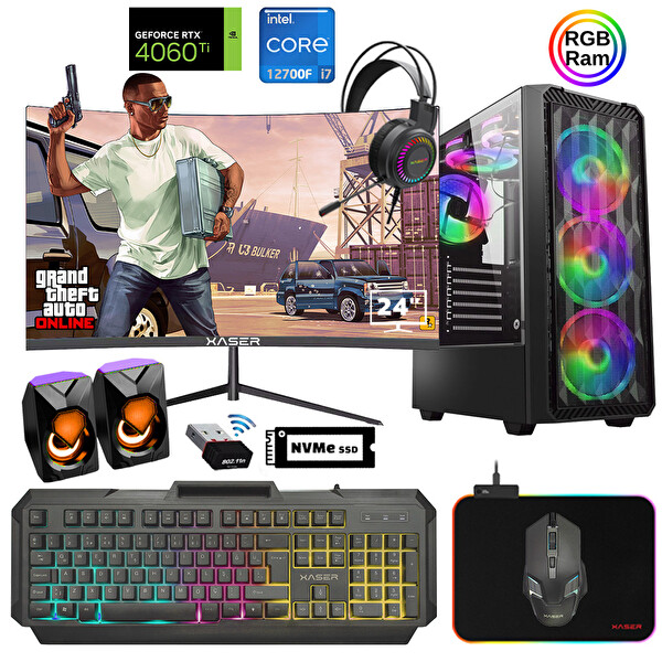 Xaser XSR887 i7 12700F 23.8