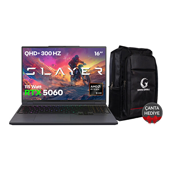Game Garaj Slayer R9T-5060 C1 AMD Ryzen 9 8945HX 16