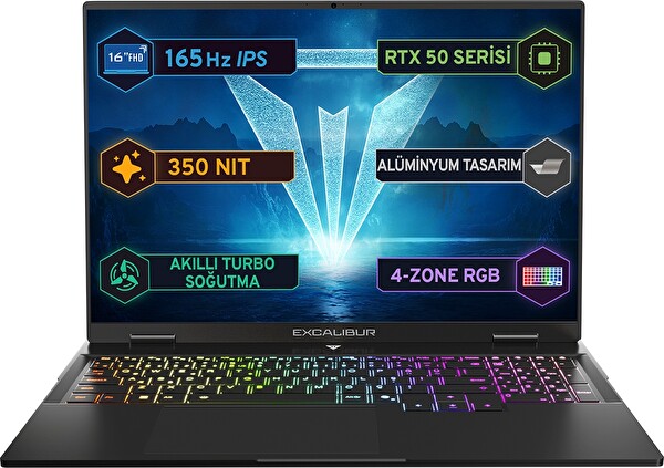 Casper Excalibur G915 i7-13620H 32GB 500GB 8GB RTX5070 165HZ 16