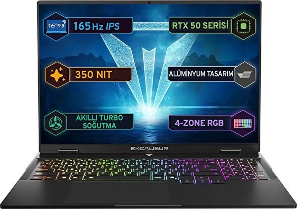 Casper Excalibur G915 i7-13620H 64GB 1TB 8GB RTX5060 165HZ 16