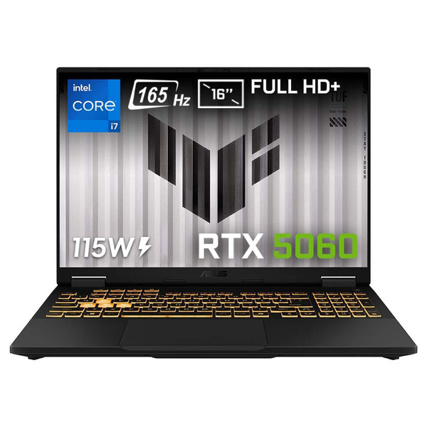 Asus TUF Gaming F16 FX608JMR Intel Core i7-14650HX 16 GB DDR5 RAM 1 TB SSD RTX5060 16″ WUXGA FreeDOS FX608JMRAT8