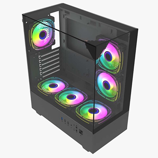 Xaser XSR1104 Intel Core i7-14700F 32 GB DDR5 RAM 1 TB M.2 NVMe SSD 8 GB RTX4060 FreeDOS Masaüstü Oyun Bilgisayarı