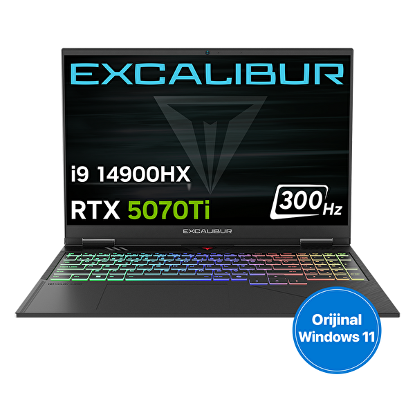 Casper Excalibur G920 i9-14900HX 24GB 1TB RTX5070Ti 12GB 16