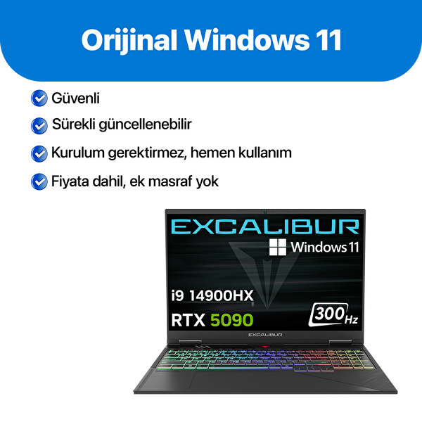 Casper Excalibur G920 i9-14900HX 24GB 2TB RTX5090 24GB 16