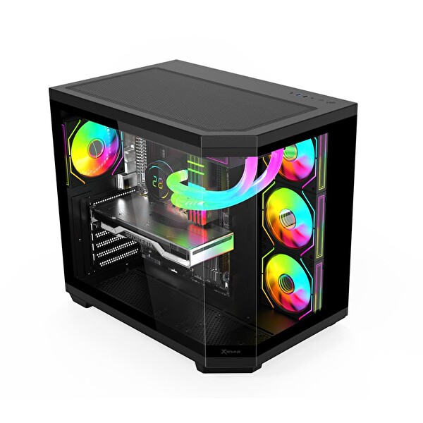 İzoly T51 AMD Ryzen 5 5600 16 GB RAM 512 GB M.2 NVMe SSD 8 GB RTX5060 Sıvı Soğutma FreeDOS Masaüstü Oyun Bilgisayarı