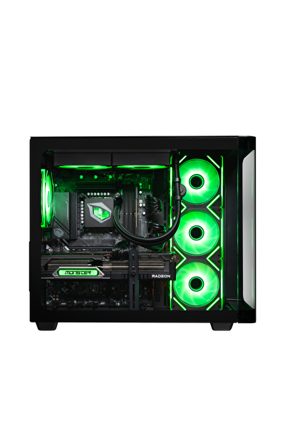 Tulpar TD3 V1.9.8 Intel Core i7 14700F B760 Anakart 32GB 1TB RX9070 XT Freedos Masaüstü Oyun Bilgisayarı - Siyah