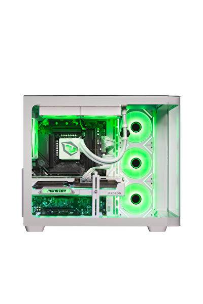 Tulpar TD3 V1.9.8 Intel Core i7 14700F B760 Anakart 32GB 1TB RX9070 XT Freedos Masaüstü Oyun Bilgisayarı - Beyaz