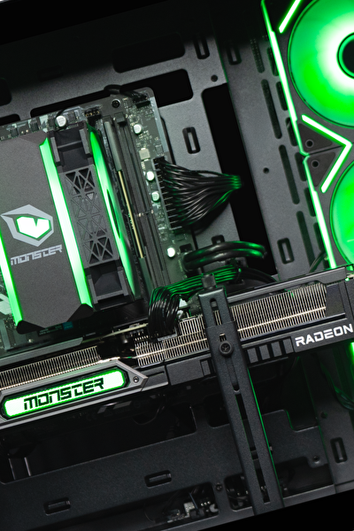 Tulpar TD3 V1.9.6 Intel Core i5 14400F H610 Anakart 16GB 1TB RX9060 XT Freedos Masaüstü Oyun Bilgisayarı - Siyah