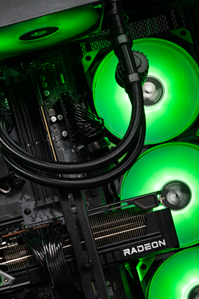 Tulpar TD3 V2.1.4 Intel Core i5 14600K B760 Anakart 32GB 1TB RX9060 XT Freedos Masaüstü Oyun Bilgisayarı - Siyah