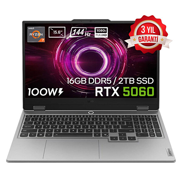 Lenovo LOQ 15AHP10 AMD Ryzen 7 250 15.6