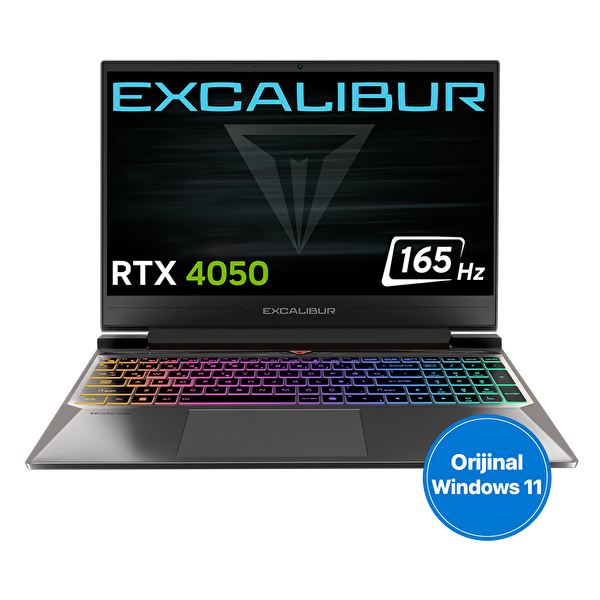 Casper Excalibur G870 i7-13620H 12 GB 1TB RTX 4050 165HZ 15.6