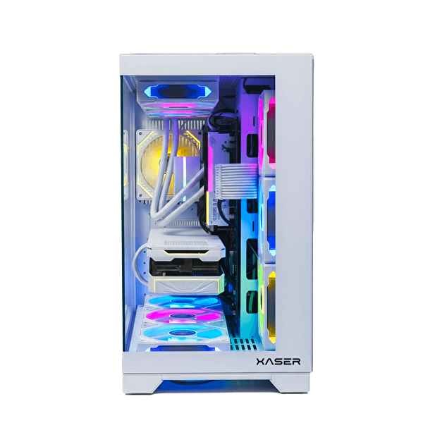 Xaser Astra X200 Ryzen 5 5600X 16 GB RAM 512 GB SSD M.2 Nvme 8GB RTX5060 Sıvı Soğutmalı FreeDOS Oyuncu Bilgisayarı