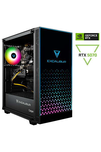 Excalibur E65H.245K-BX70A-0FD Core Ultra 5-245KF 16GB 2TB RTX 5070 W11H