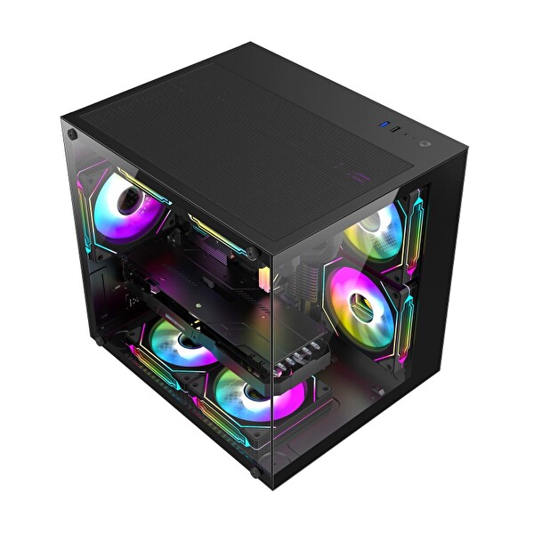 Xaser Cube X170 i5 12400F 16GB Ram 512GB M.2 NVMe SSD 6GB RTX3050 Oyuncu Tavsiye Sistem