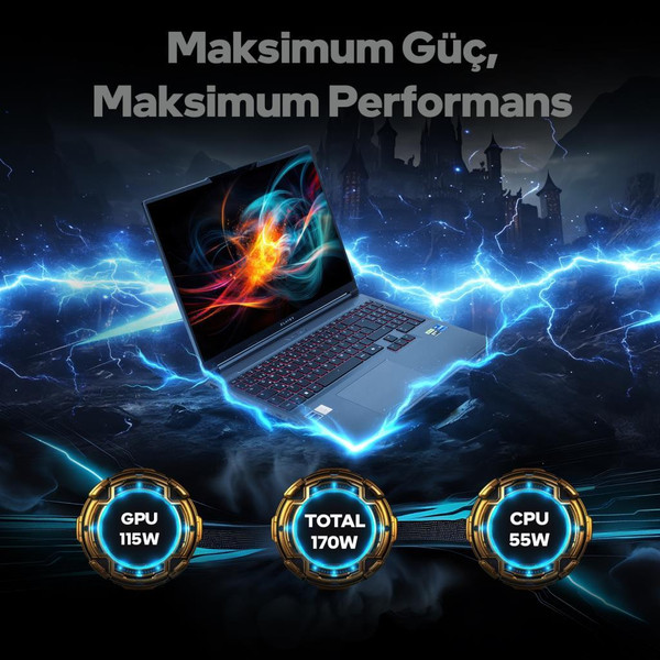 Game Garaj Slayer X7T-5060 C8 Core i7 14650HX 16