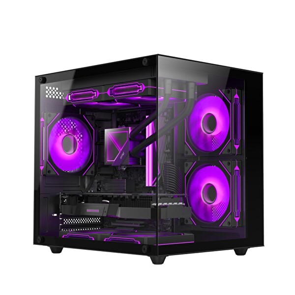Xaser Eco X130 Ryzen 5 7500F 16 GB RAM 512 GB SSD M.2 NVMe 16GB RX9060 XT FreeDOS Gaming Masaüstü