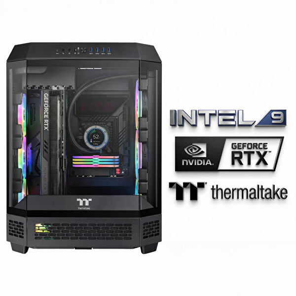 Xaser Astro x460 i9 14900KF 64 GB RAM DDR5 2 TB SSD M.2 NVMe 16GB RTX5070Ti FreeDOS Oyuncu Bilgisayarı